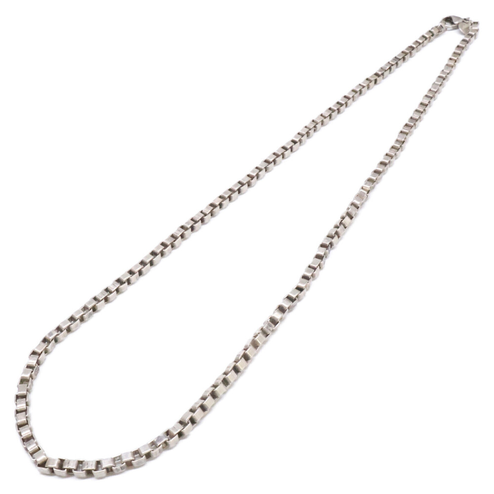 TIFFANY&Co. Tiffany 925 Venetian Link Necklace, Silver, Men's